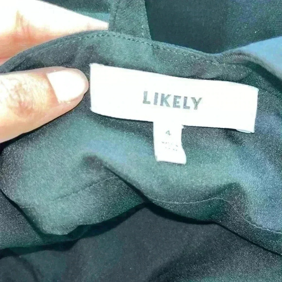 Revolve Likely Clinton Black skater black Cocktail Dress sz 4 - Picture 8 of 10